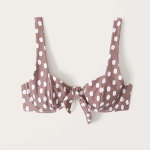 Abercrombie & Fitch underwire swim top
